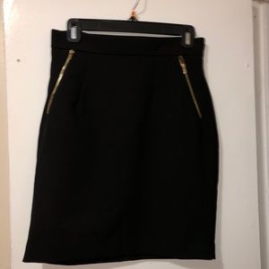 Black skirt